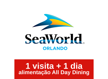 SeaWorld Orlando Single Day + All Day Dining 